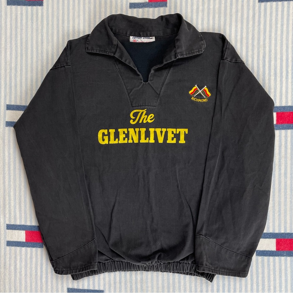 Vintage RFU Rugby Richmond FC warm up pullover training jacket